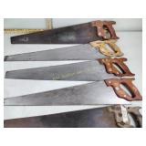 (5) hand saws