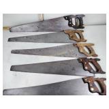 (5) hand saws