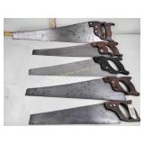 (5) hand saws