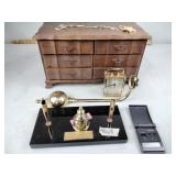 Jewlery Box, Clock, Pen Holder, Misc