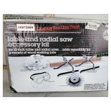 Craftsman Table & Radial Saw Accessory Kit