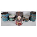 Coffe Can & Baking Powder Cans
