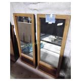 (2) mirrors, 20 x 48 each