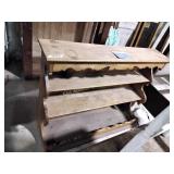 Cabinet shelf top 48 x 16 x 36, staining