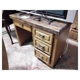 Knee hole desk 41 x 20 x 32, some scratches