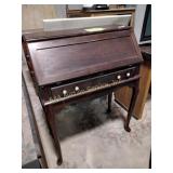 Slant front desk, 32 x 16 x 41, some scratches, ,