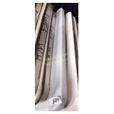 folding table, 30 x 96, plastic, some damage