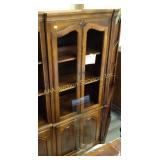 Shelving Unit, Cabinet with glass doors