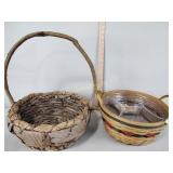 1999 Longaberger Holiday Pinecone Basket,and