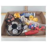 USB Fan, Old lighter, Chalk Line