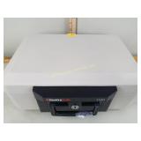 Sentry Safe 1100 fireproof document box with key