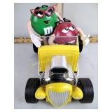 M&Ms plastic car