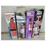 4 fire extinguishers