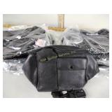 Leather fanny packs, approx (15)