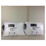2 new stock Salt standard/queen pillows