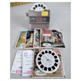 Viewmaster viewer and cartridges
