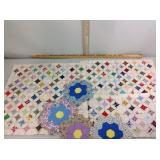 Cathedral Window, Quilt ( Hand Sewn)