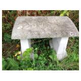 Concrete bench 2ftx16ft
