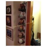 Metal shelf - no owls