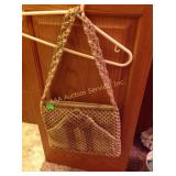 Macrame purse