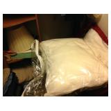 Picture matting, lamp shade, pillows