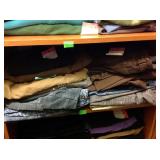 Jeans and dress pants, size M, 14