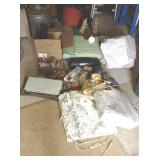 Patio seat cushions, funnels, garden stakes,