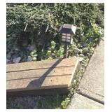 (10) Assorted solar lights - 5 tall, 5 small