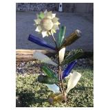 Sunflower bottle tree