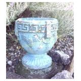 (2) Concrete planters