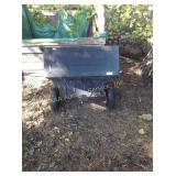 Metal yard cart, mower trailer