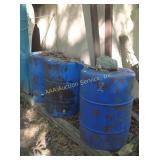 (3) Plastic rain barrels