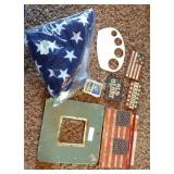 American flag, misc. Americana
