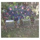 Peacock lawn ornament