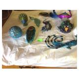 Peacock ornaments-various materials