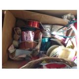 Ribbon, gift wrap, wide ruled paper, Chevy truck,