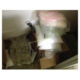 Metal flower wall hooks, fabric cord, craft