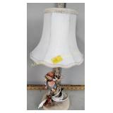 Goebel Hummel table lamp - good condition