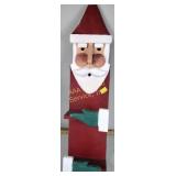 Wood thanksgiving turkey, Santa shelf, Santa