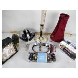 Christmas tree skirt, decor including holiday