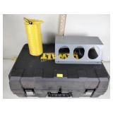 DeWalt DW9116 battery charger, case, and