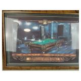 "Phantom of the Game" framed print