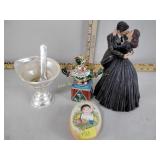 1996 Gone With The Wind music box, shell