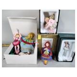 Christmas ornaments including Department 56 and