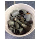 Metal plumbing pipe connectors & elbows