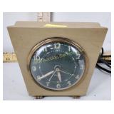 Mid Century Westclox alarm clock, untested