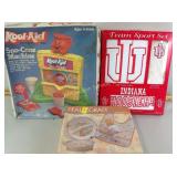 Pfaltzgraff infant feeding set, IU t-shirt,