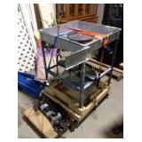 Klopfenstein potting wheel, heavy chain binders