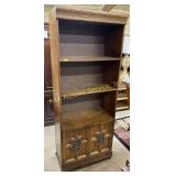 Book shelf. 76.5" h x 30" w x 16.25" d
