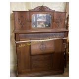 Victorian era hide-a-bed - broken & missing parts